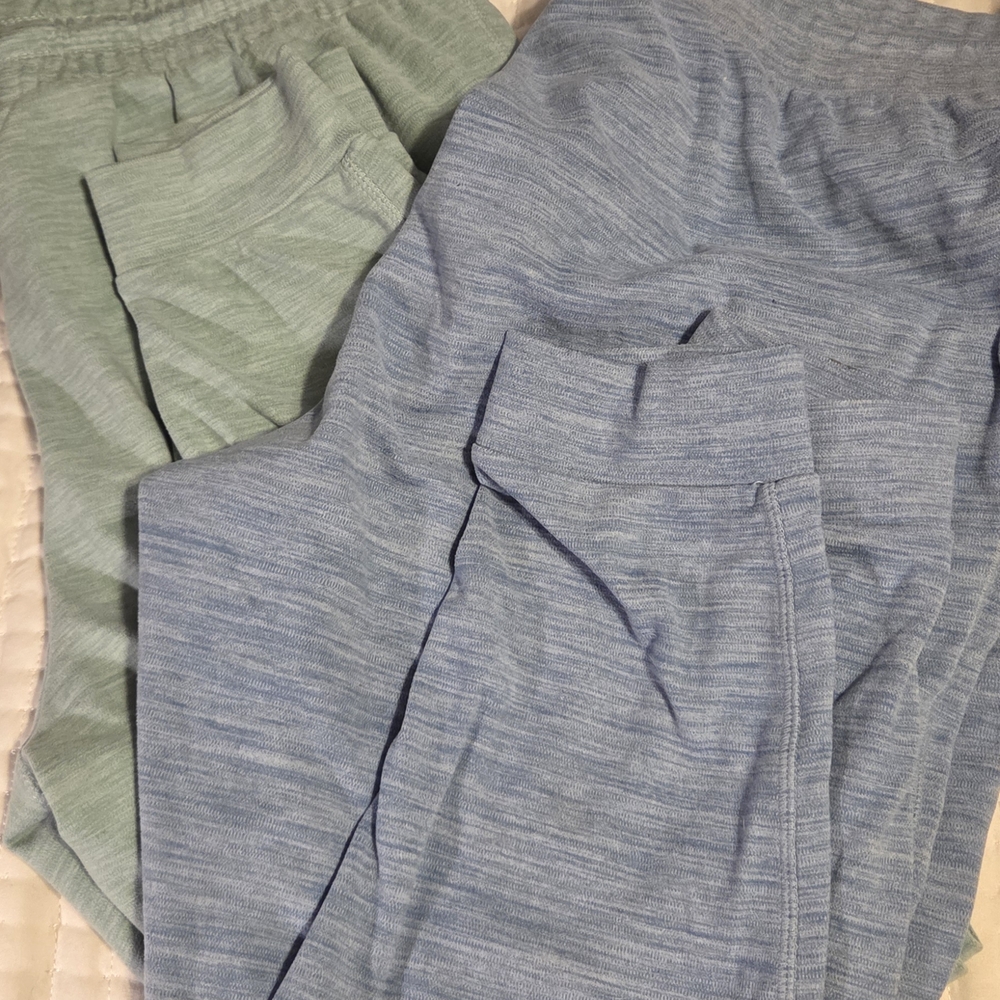 Avalanche Blue and Green Joggers